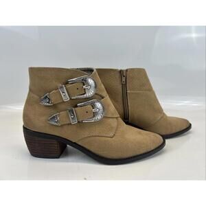 Band of Gypsies Jericho Western Buckle Booties Size 7